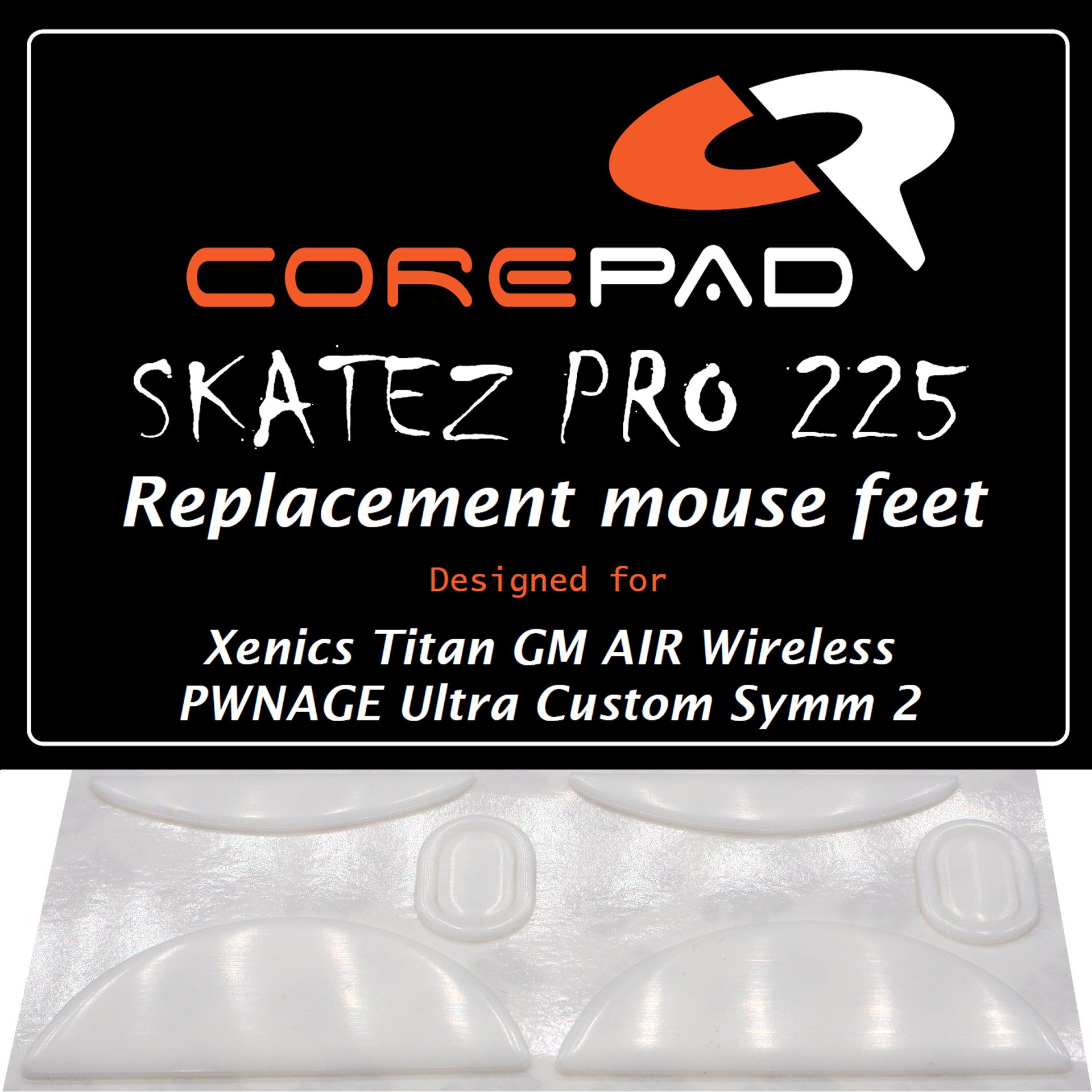 Corepad Skatez Xenics Titan GM Air / Pwnage Ultra Custom Symm 2 Wired /  Pwnage Ultra Custom Symm 2 Wireless / GENESIS ZIRCON X
